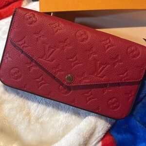 Louis Vuitton Pink Monogram Clutch
